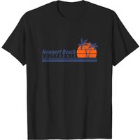Newport Beach Men's T-Shirt - Black