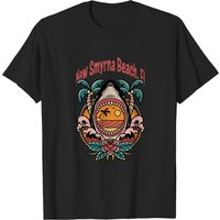 T-shirt de Surf New Smyrna Beach Plages de la Côte Est de la Floride — T-shirts pour hommes
