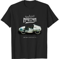 Vintage 1953 TT Motorcycle Manx Racer T-Shirt by MotorManiac