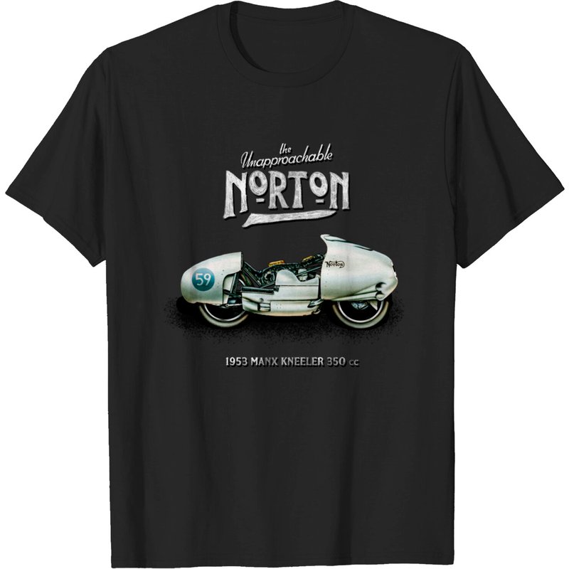 T-shirt Vintage 1953 TT Manx Racer par MotorManiac — T-shirts pour hommes