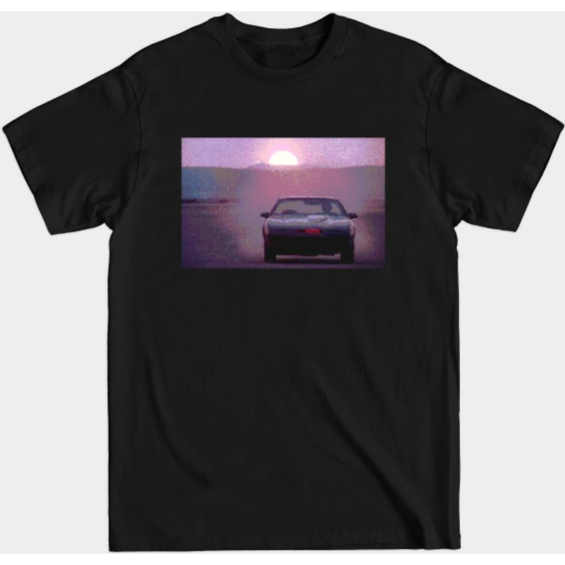 Knight Rider Desert - T-shirt Knight Rider Kitt pour hommes — T-shirts pour hommes