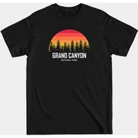 Grand Canyon National Park Men's T-Shirt in Black