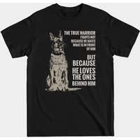 Malinois Belgian Shepherd T-Shirt for Men in Black