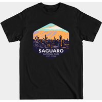 Saguaro National Park Men's T-Shirt in Black