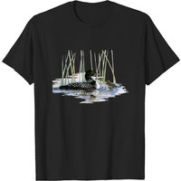 T-shirt pour hommes Watercolor et Ink Loons — T-shirts pour hommes