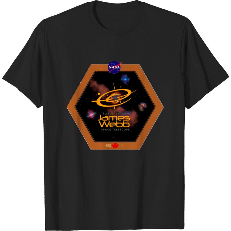 James Webb Space Telescope Partners Logo T-Shirt for Men — Mens T Shirts