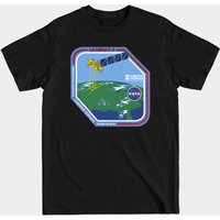 T-shirt pour hommes avec logo Landsat 7 en noir — T-shirts pour hommes