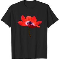T-shirt pour hommes Red Poppy Closeup
