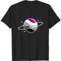T-Shirt Asexual Outer Space Planet Ace Pride pour hommes — T-shirts pour hommes