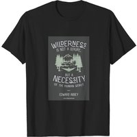 T-shirt Edward Abbey Wilderness n'est pas un luxe pour hommes — T-shirts pour hommes