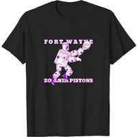 Defunct Fort Wayne Pistons Basketball 1948 T-Shirt for Men — Mens T Shirts