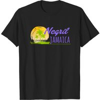 T-shirt Life's A Beach Negril Jamaïque pour hommes — T-shirts pour hommes