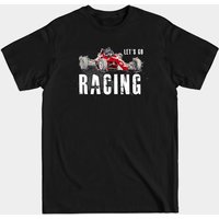 T-shirt Let's Go Racing Voiture de Course pour Hommes — T-shirts pour hommes