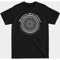 BBS Classic Wheels Rims Men's T-Shirt in Black