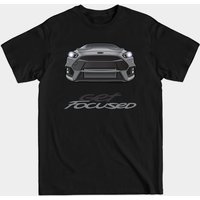 Get Focused Grey Front T-Shirt for Men