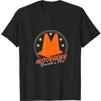 T-shirt Autocross Racing Smooth Is Fast pour hommes — T-shirts pour hommes