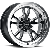 Jantes American Muscle 149 Patriot Noires Brillantes 15x10