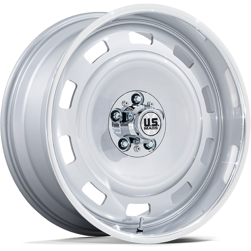 Roues US Mag UC143 Scottsdale Argent - 20x10 - Motif de boulon 5x127 — Roues et jantes