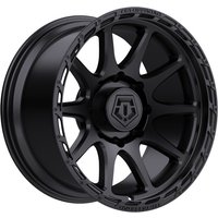 Roues TIS 563B Satin Black 22x12 - Motif de boulon 8x165.1 -44 Offset — Roues et jantes