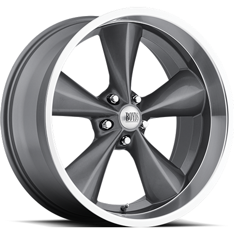 Boyd Coddington BC1GM Junkyard Dog Gunmetal 20x9 Rims 5x127 — Wheels & Rims