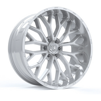 Roue TIS 565BSM Argent - 22x12 - Motif de boulon 8x165.1 -44 Offset — Roues et jantes
