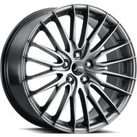 Platinum 465G Reprisal Gunmetal 20x8.5 Rims 5x120 Bolt Pattern — Wheels & Rims