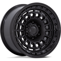 Roues Black Rhino BR014 Sahara Noire - 17x9 - Motif de 5x127