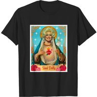 T-shirt pour hommes Saint Dolly Parton en noir — T-shirts pour hommes
