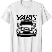 T-shirt pour hommes WRC Toyota Yaris Gazoo Racing — T-shirts pour hommes