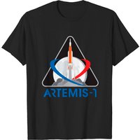 Artemis-1 Mission Patch Men's T-Shirt — Mens T Shirts