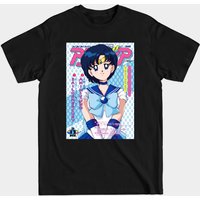 Sailor Mercury - Sailor Moon Men's T-Shirt in Black