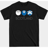 T-shirt Trio de Moutons Écossais pour Hommes — T-shirts pour hommes