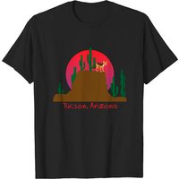 T-shirt pour hommes Tucson Arizona en noir