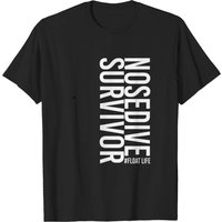 T-shirt Nosedive Survivor Onewheel pour hommes - Noir — T-shirts pour hommes