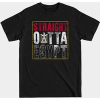 T-shirt pour hommes Égypte Pays Pyramide