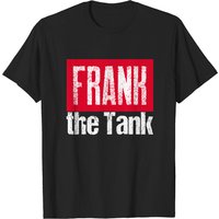 T-shirt noir pour hommes Frank The Tank