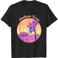 T-shirt noir pour hommes Joshua Tree