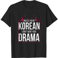 T-shirt K-Drama Fan Pink pour hommes