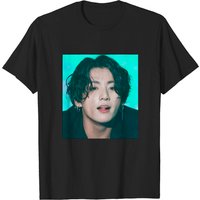 T-shirt Noir pour Hommes Jungkook BTS — T-shirts pour hommes