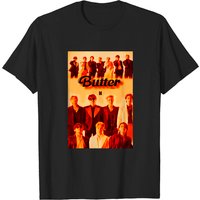 T-shirt Noir Bts pour Hommes — T-shirts pour hommes
