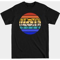 T-shirt pour hommes Izone Vintage - Noir