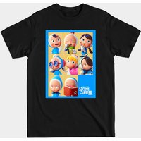 T-shirt pour hommes Yumi Cells Kdrama en noir — T-shirts pour hommes