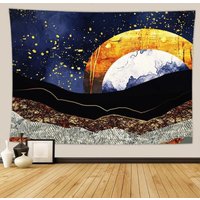 Tapisserie Paysage Nordique - Accroche Murale Art Abstrait