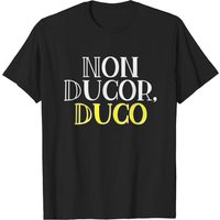 Non Ducor, Duco - T-shirt Leader pour hommes en noir — T-shirts pour hommes