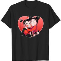 Pucca x Garu Heart Men's T-Shirt - Black