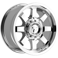 Roues Fittipaldi Offroad FA16MC Chrome - 20x10 - Motif de 6x135 — Roues et jantes