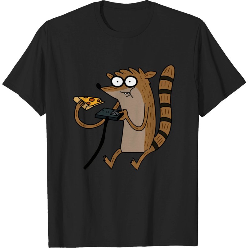 T-shirt pour hommes Rigby A Video Gamer — T-shirts pour hommes
