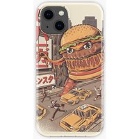 Coque Burgerzilla pour iPhone avec coque TPU transparente — Coque de téléphone