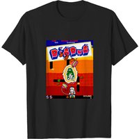 T-shirt pour hommes Dig Dug en noir