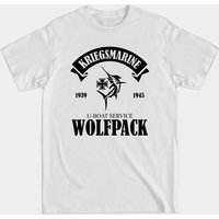T-shirt Kriegsmarine U-boat Service Wolfpack U-Boot de la 2e Guerre mondiale — T-shirts pour hommes